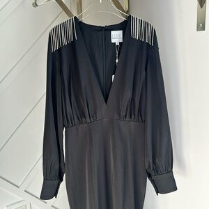 ELLE ZEITOUNE - BRAND NEW - Black Formal Gown - US8